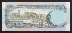 Barbados 100 Dollars 1994 