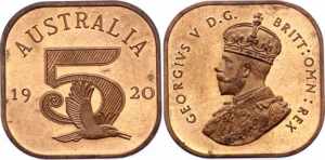 Australia 5 Shillings ... 