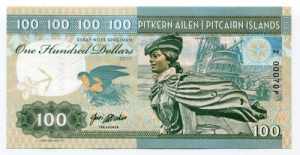 Pitcairn 100 Dollars ... 