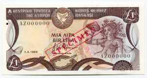 Cyprus 1 Pound 1994 ... 