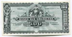 Ecuador 100 Sucres 1920 