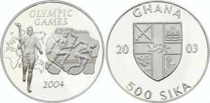 Ghana 500 Sika 2003 