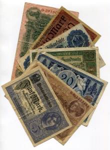 Germany Lot of 14 Banknotes & Notgelds  