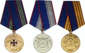 Russia Set of 3 Medals ... 