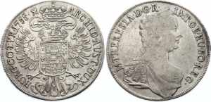 Austria 1 Thaler 1755 