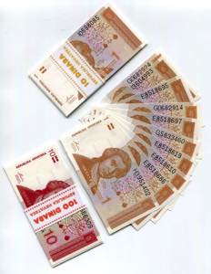Croatia Lot of 35 Banknotes 1991