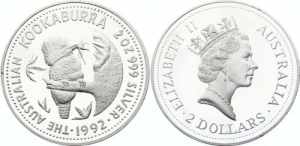 Australia 2 Dollars 1992 