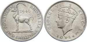 Rhodesia 2 Shillings ... 
