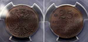 Germany - Empire 25 Pfennig 1908 Karl Goetz ... 