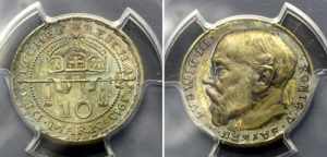 Germany - Empire Bavaria 10 Mark 1913 Karl ... 
