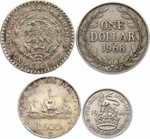 World Lot of 4 Coins ... 