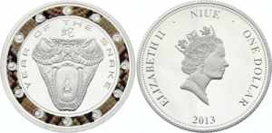Niue 1 Dollar 2013 