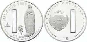 Palau 1 Dollar 2008 
