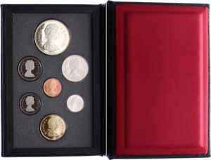Canada Annual Proof Set of 7 Coins 1989 