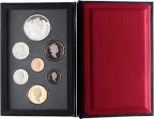 Canada Annual Proof Set of 7 Coins 1990 