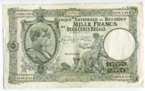 Belgium 1000 Francs - ... 