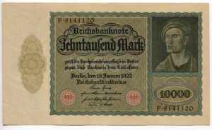 Germany Set of 3 Notes: 500 Mark - 10 000 ... 