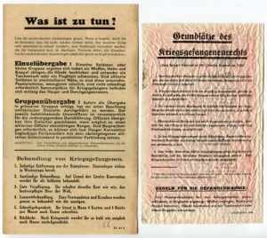 Germany - Third Reich Set of 2 Allied Notes ... 