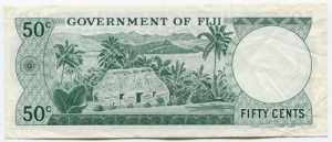 Fiji 50 Cents 1971 