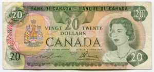 Canada 20 Dollars 1979 