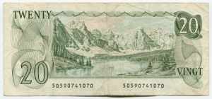 Canada 20 Dollars 1979 