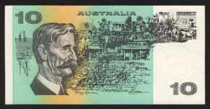 Australia 10 Dollars 1991 