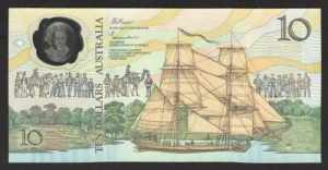 Australia 10 Dollars 1988 