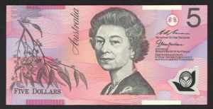 Australia 5 Dollars 1997 