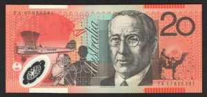 Australia 20 Dollars 2007 
