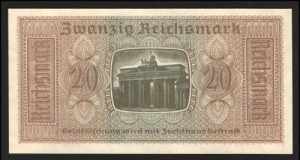 Germany - Third Reich 20 Reichsmarks 1940 ... 