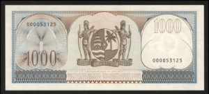 Suriname 1000 Gulden 1963 