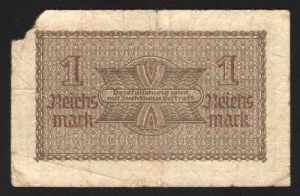 Germany - Third Reich 1 Reichsmark 1940 Six ... 
