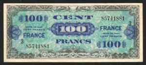 France 100 Francs 1944 