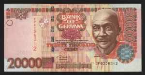 Ghana 20000 Cedis 2003 