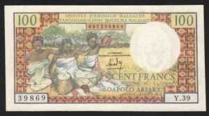 Madagascar 100 Francs ... 