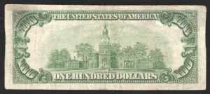 United States 100 Dollars 1934 
