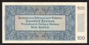 Bohemia & Moravia 100 Korun 1940