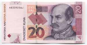 Croatia 20 Kuna 2001 