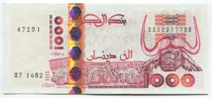 Algeria 1000 Dinars 1998 
