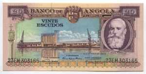 Angola 20 Escudos 1956 ... 