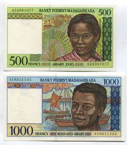Madagascar 500 & 1000 ... 