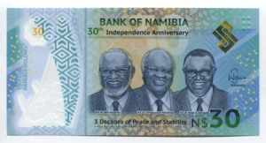Namibia 30 Dollars 2020 ... 