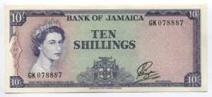Jamaica 10 Shillings ... 