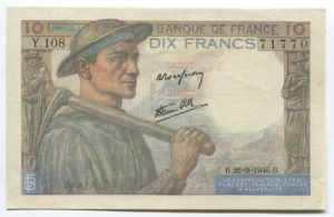 France 10 Francs 1946 
