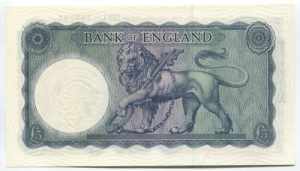 Great Britain 5 Pounds 1961 - 1963 Rare