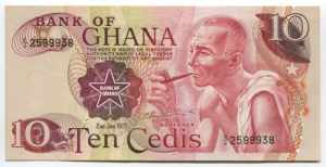 Ghana 10 Cedis 1978 