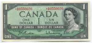 Canada 1 Dollar 1954 ... 
