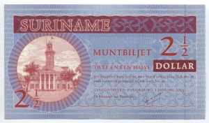 Suriname 2-1/2 Gulden ... 