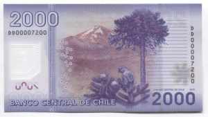 Chile 2000 Pesos 2012 