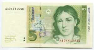 Germany 5 Deutsche Mark ... 
